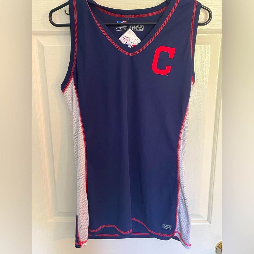 NWT Genuine MLB Cleveland tank top L